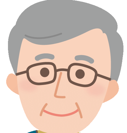 イラスト　老人