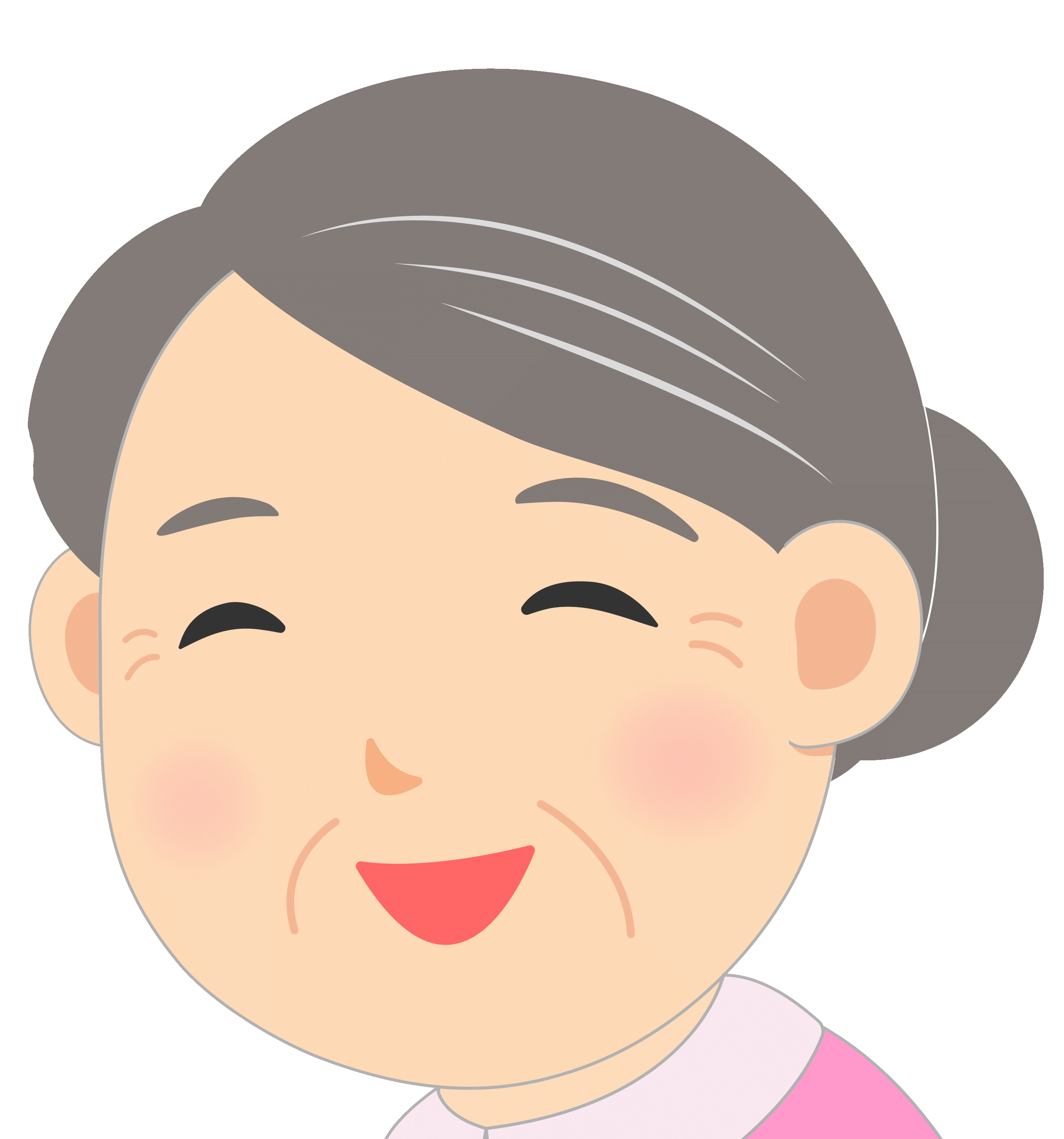 イラスト　老人